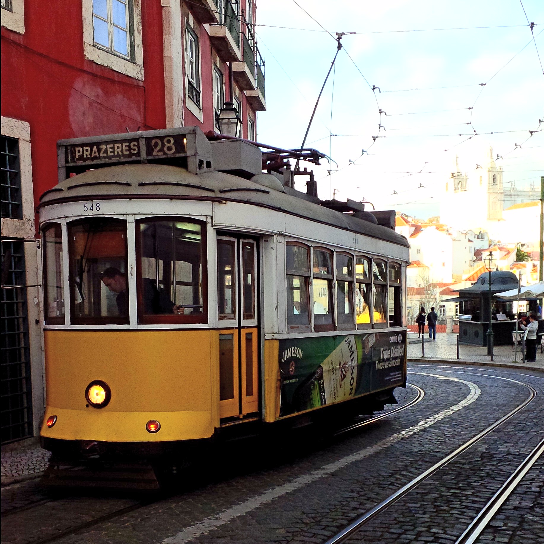 Tranvía 28 en Lisboa